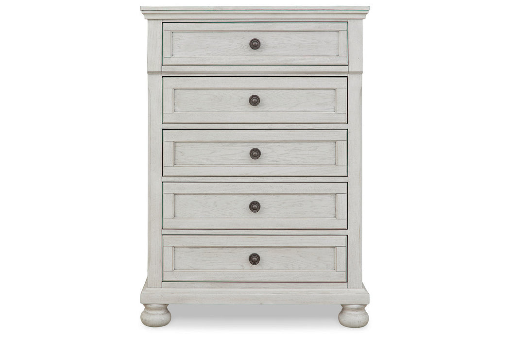 Robbinsdale Antique White Chest of Drawers - B742-45 - Vega Furniture