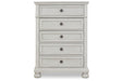 Robbinsdale Antique White Chest of Drawers - B742-45 - Vega Furniture