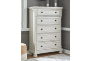 Robbinsdale Antique White Chest of Drawers - B742-46 - Vega Furniture