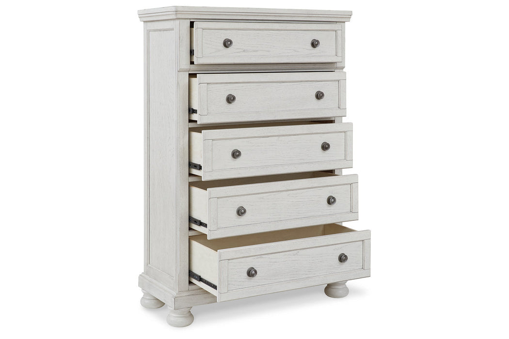 Robbinsdale Antique White Chest of Drawers - B742-46 - Vega Furniture