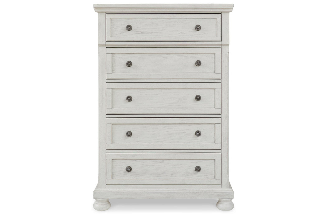 Robbinsdale Antique White Chest of Drawers - B742-46 - Vega Furniture