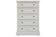 Robbinsdale Antique White Chest of Drawers - B742-46 - Vega Furniture