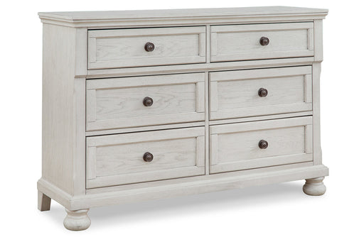 Robbinsdale Antique White Dresser - B742-21 - Vega Furniture