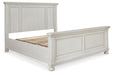 Robbinsdale Antique White King Panel Bed - SET | B742-56 | B742-58 | B742-97 - Vega Furniture