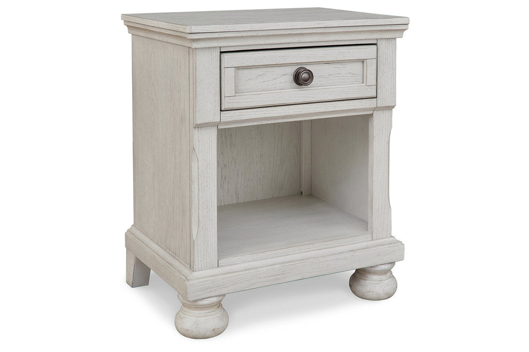 Robbinsdale Antique White Nightstand - B742-91 - Vega Furniture