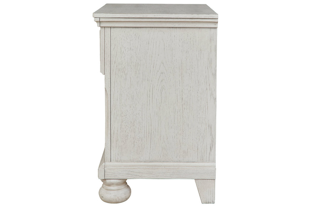 Robbinsdale Antique White Nightstand - B742-91 - Vega Furniture