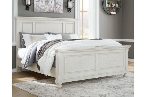 Robbinsdale Antique White Queen Panel Bed - SET | B742-54 | B742-57 | B742-96 - Vega Furniture