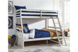 Robbinsdale Antique White Twin over Full Bunk Bed - SET | B742-58P | B742-58R - Vega Furniture