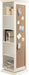 Robinsons White Swivel Accent Cabinet with Cork Board - 910080 - Vega Furniture