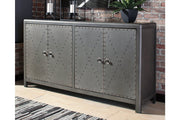 Rock Ridge Gunmetal Finish Accent Cabinet - A4000034 - Vega Furniture