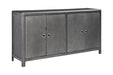 Rock Ridge Gunmetal Finish Accent Cabinet - A4000034 - Vega Furniture