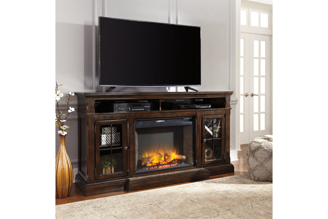 Roddinton Dark Brown 72" TV Stand - W701-88 - Vega Furniture