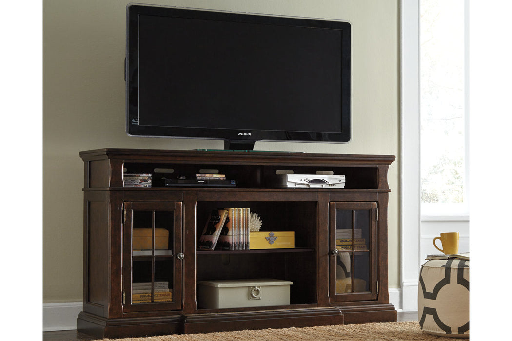 Roddinton Dark Brown 72" TV Stand - W701-88 - Vega Furniture