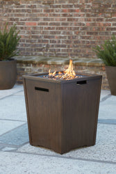 Rodeway South Brown Fire Pit - P040-773 - Vega Furniture