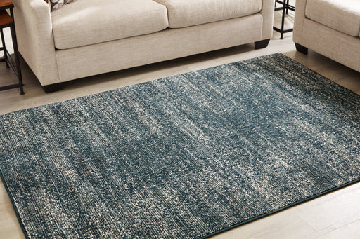 Rosebend Navy Medium Rug - R406172 - Vega Furniture