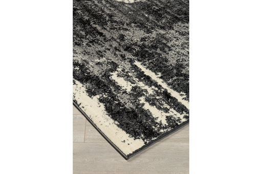 Roskos Black/Cream/Gray 8' x 10' Rug - R402701 - Vega Furniture