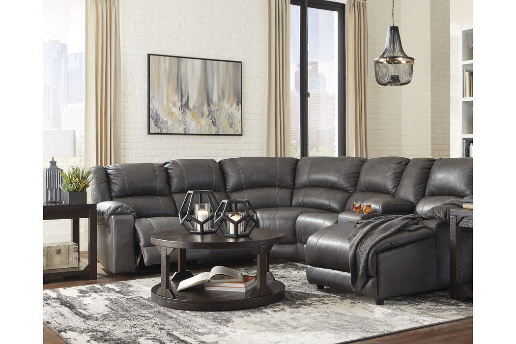 Roskos Black/Cream/Gray 8' x 10' Rug - R402701 - Vega Furniture