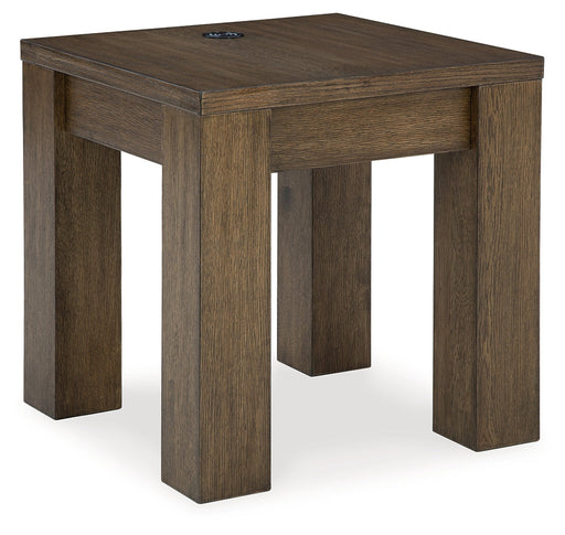 Rosswain Warm Brown End Table - T763-2 - Vega Furniture