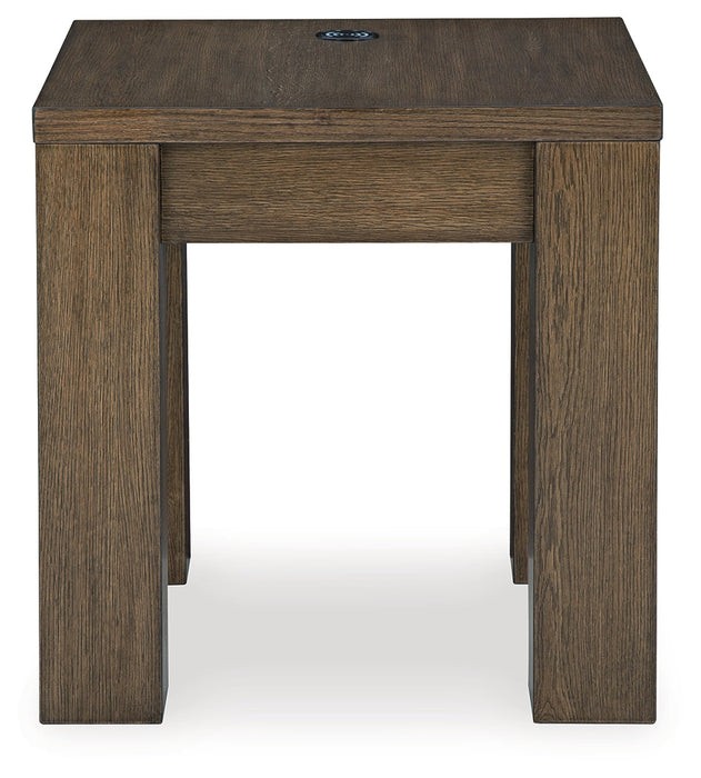 Rosswain Warm Brown End Table - T763-2 - Vega Furniture