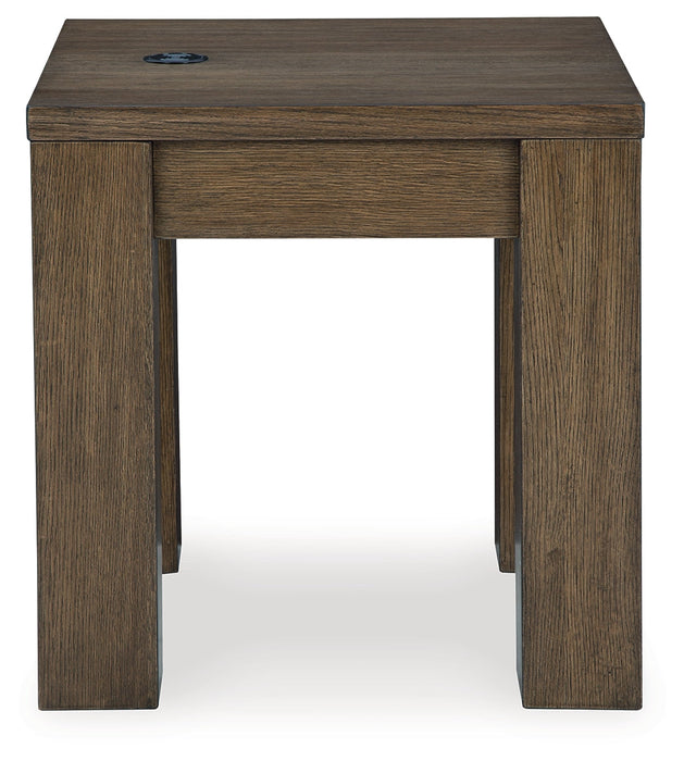 Rosswain Warm Brown End Table - T763-2 - Vega Furniture