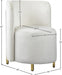 Rotunda Cream Velvet Chair - 518Cream-C - Vega Furniture