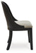 Rowanbeck Black Dining Chair, Set of 2 - D821-01 - Vega Furniture