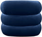 Roxbury Blue Velvet Accent Chair - 525Navy - Vega Furniture