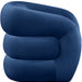 Roxbury Blue Velvet Accent Chair - 525Navy - Vega Furniture