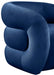 Roxbury Blue Velvet Accent Chair - 525Navy - Vega Furniture