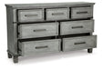 Russelyn Gray Dresser - B772-31 - Vega Furniture