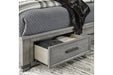 Russelyn Gray King Storage Bed - SET | B772-58 | B772-56S | B772-97 - Vega Furniture