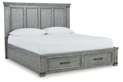 Russelyn Gray Queen Storage Bed - SET | B772-57 | B772-54S | B772-96 - Vega Furniture