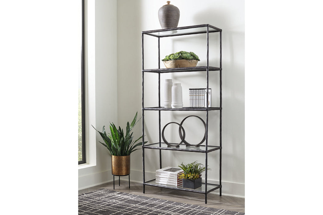 Ryandale Antique Black Bookcase - A4000461 - Vega Furniture