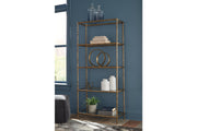 Ryandale Antique Brass Finish Bookcase - A4000441 - Vega Furniture