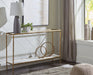 Ryandale Antique Brass Finish Console Sofa Table - A4000443 - Vega Furniture