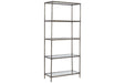 Ryandale Antique Pewter Finish Bookcase - A4000451 - Vega Furniture