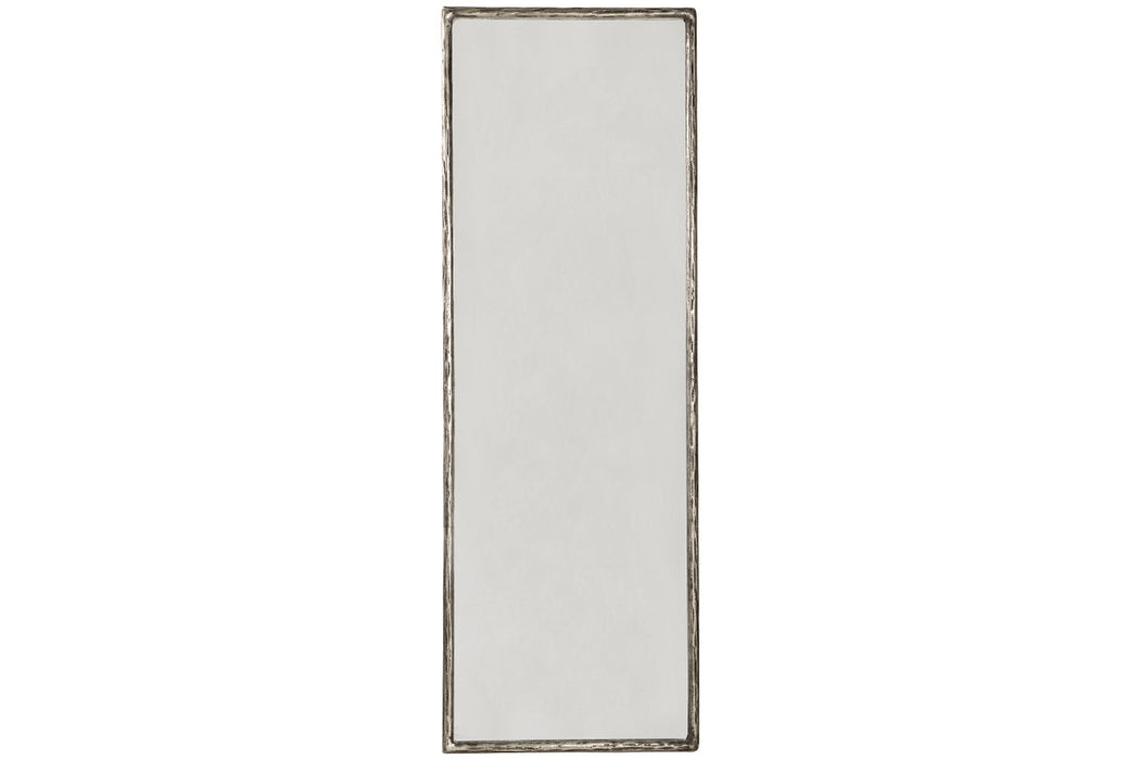 Ryandale Antique Pewter Finish Floor Mirror - A8010267 - Vega Furniture