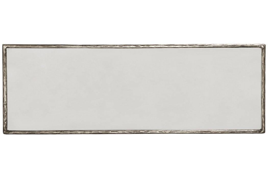 Ryandale Antique Pewter Finish Floor Mirror - A8010267 - Vega Furniture