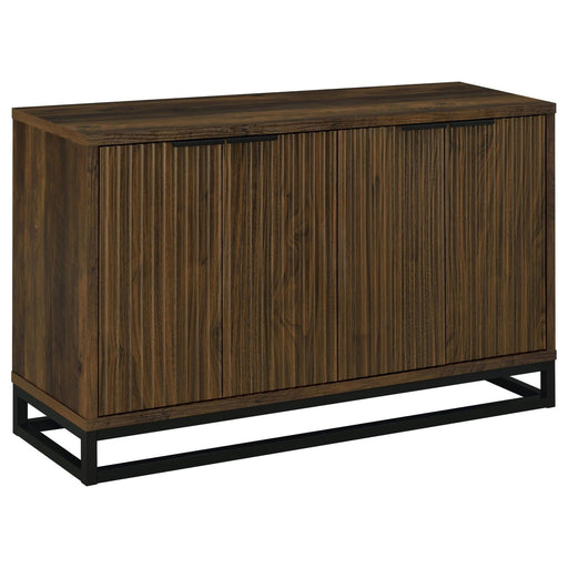 Ryatt 4-door Engineered Wood Accent Cabinet Dark Pine - 950393 - Vega Furniture