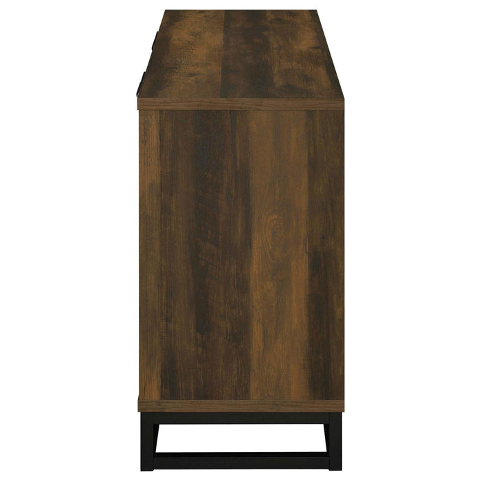 Ryatt 4-door Engineered Wood Accent Cabinet Dark Pine - 950393 - Vega Furniture