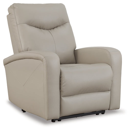 Ryversans Dove Gray Power Recliner - 4610406 - Vega Furniture