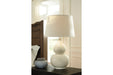 Saffi Cream Table Lamp - L100074 - Vega Furniture