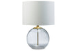 Samder Clear/Brass Finish Table Lamp - L430744 - Vega Furniture