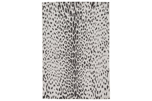 Samya Black/White/Gray Medium Rug - R405022 - Vega Furniture