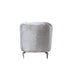 Santana Silver Velvet Chair - SANTANASILVER-CHAIR - Vega Furniture