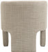 Sawyer Weaved Polyester Fabric Accent Chair Beige - 491Beige - Vega Furniture