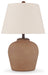 Scantor Rust Table Lamp - L207464 - Vega Furniture
