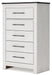 Schoenberg White Chest of Drawers - B1446-245 - Vega Furniture