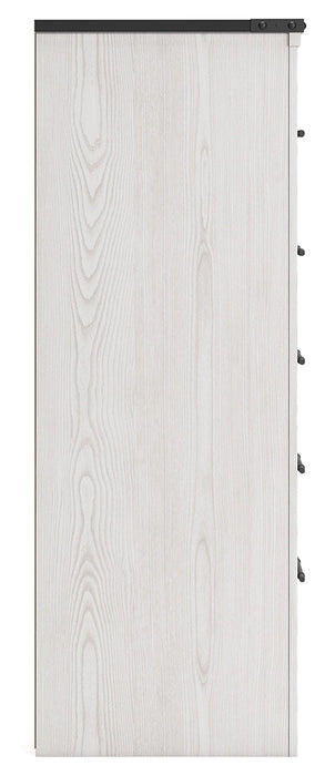 Schoenberg White Chest of Drawers - B1446-245 - Vega Furniture