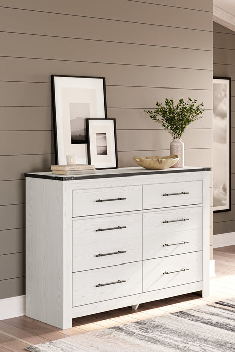 Schoenberg White Dresser - B1446-231 - Vega Furniture